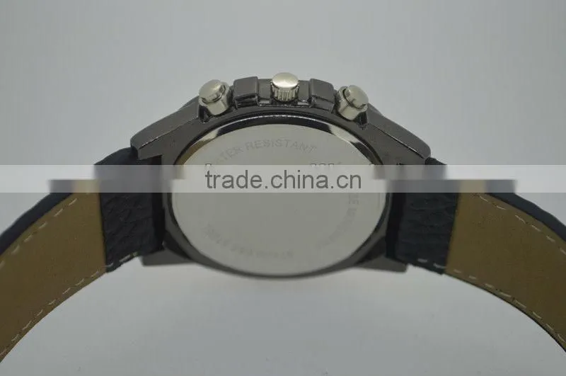 SNT-L002 water resistant leather watch strap