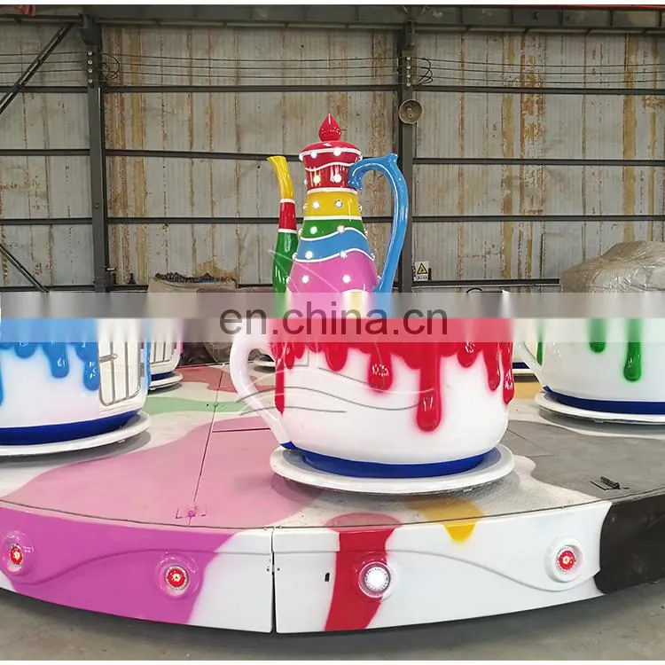 Amusement park equipment Indoor children rides Tea cup and saucer rides