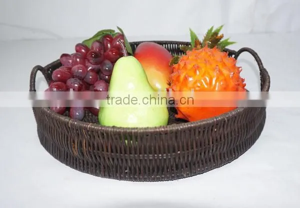2014 rattan cultery tray rattan fruit tray rattan tray