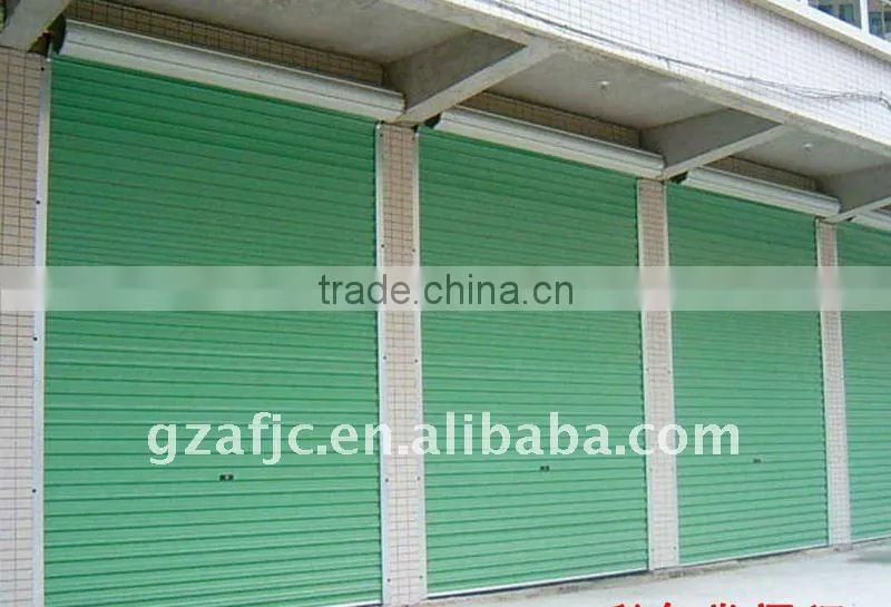 OKM rolling doors, safety rolling shutter, perforated shutter