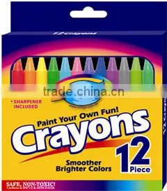 6 Pens Crayons In 1.1 Cm In Diameter B0010