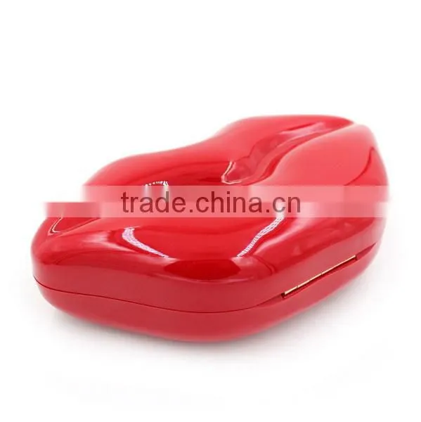 Women's Acrylic 3d Sexy Red Lip Evening Handbag Party Clutch Crossbody Shoulder Purse