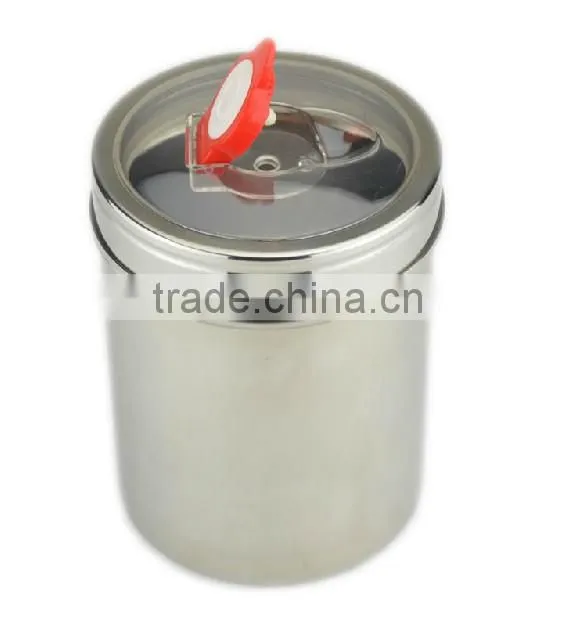 stainless steel tea coffee sugar canisters container