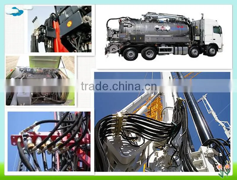 3/8" ~ 2" Steel Wire Spiral SAE 100r12 Hydraulic Hose