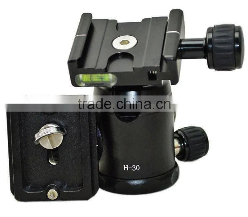 Photographic equipment tripod head camera digital video professional aluminum versatile ball head