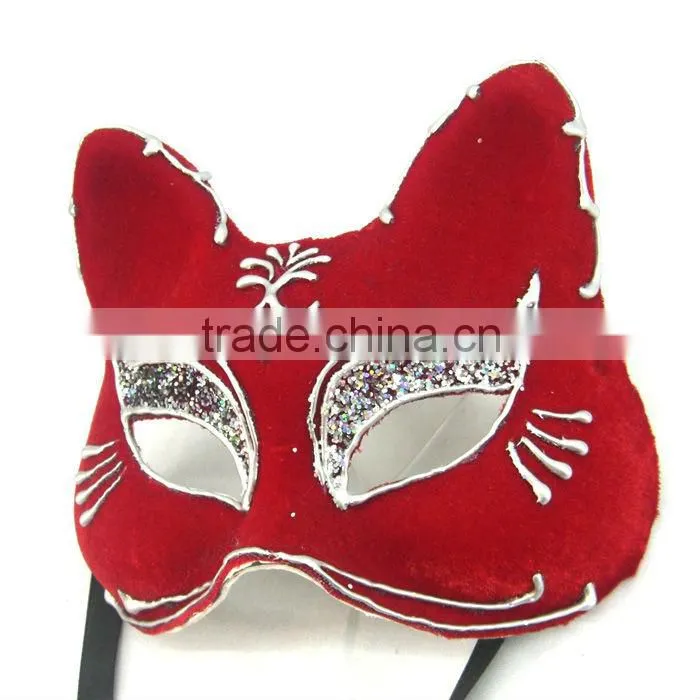Sexy Animal Cat Mask For Carnival Hand Made Perfect Pattern