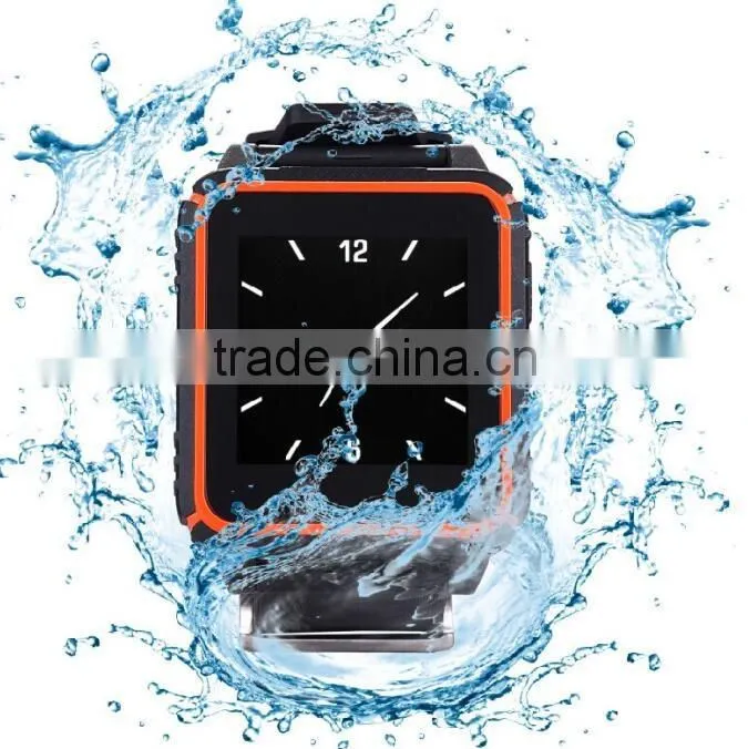 The IP68 waterproof heart rate monitor watch with Android and IOS smart watch 2016