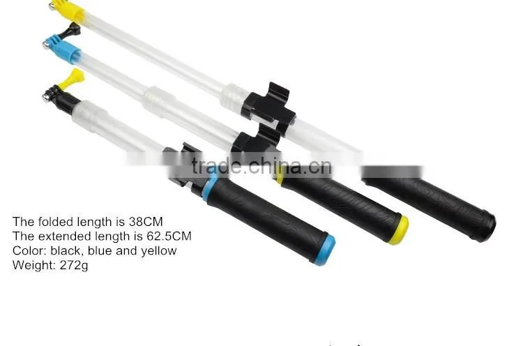 SG-625 Floating Extension Pole Go pro diving selfie stick waterproof monopod