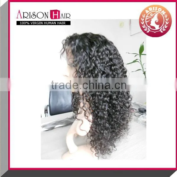 popular hair wig in west country virgin european hair wig
