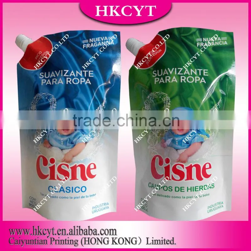 hot sale special shape bag with spout