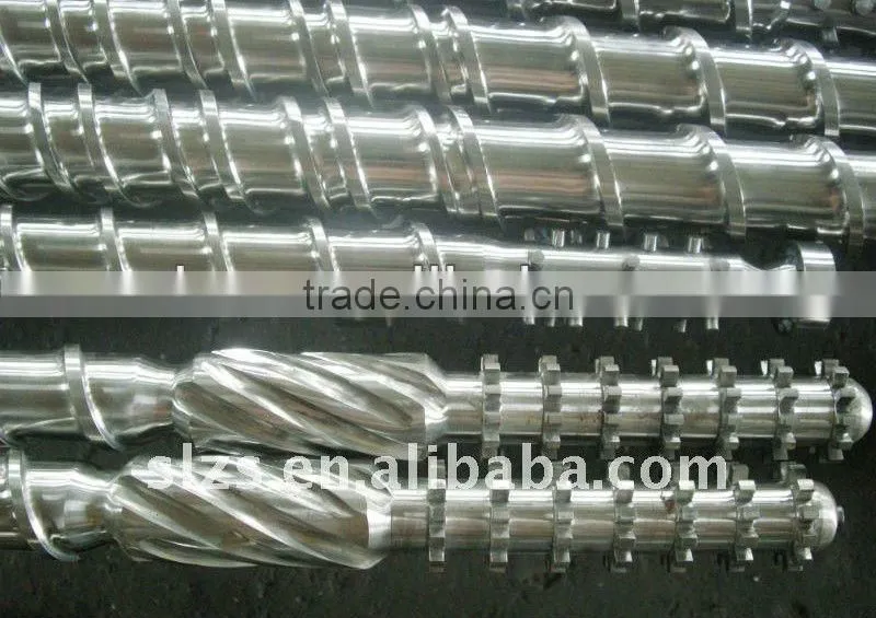 single screw and barrel for plastic extruder machine