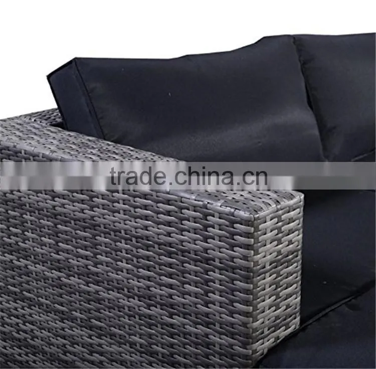 Garden Classic New Model Living Room Sofa Furniture Sets New Design Wicker Outdoor Rattan Sofa