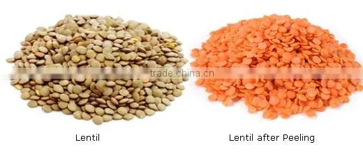 China red lentil peeling machine