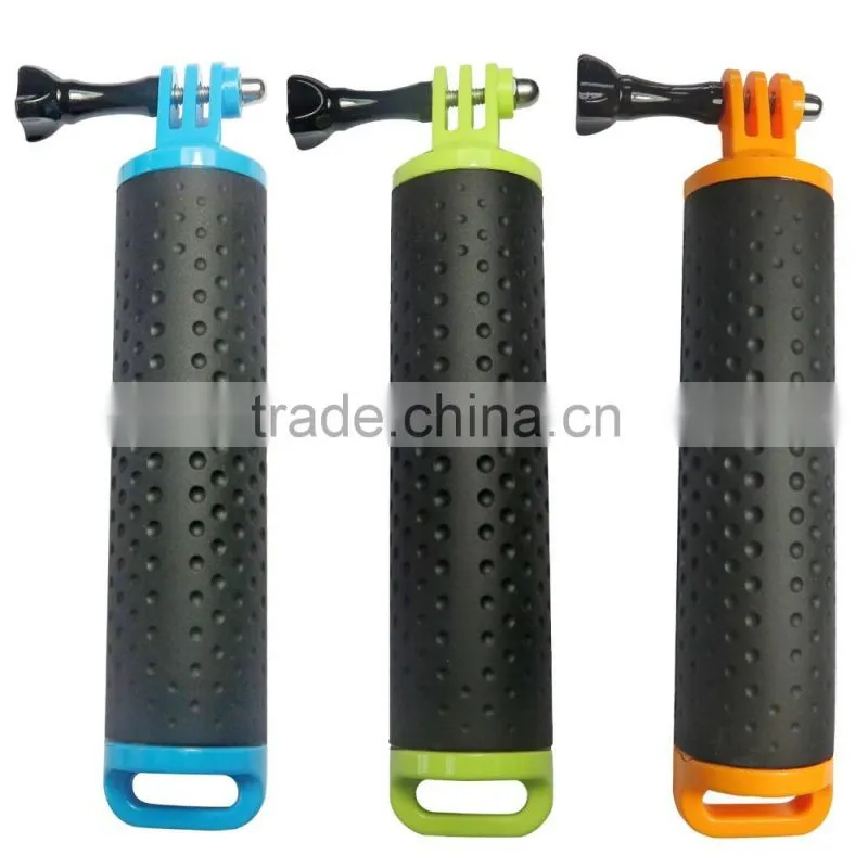 2016 New Floating Rubber Grip Bobber for Go Pro Hero3+ Hero4, Xiaomi Yi Accessories