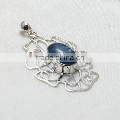Awesome Bezel Setting Pendant, Handmade Silver Jewelry, 925 Sterling Silver jewelry