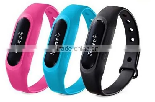 Healthy Fitness Bracelet Pedometer, Hot Sales Pedometer Watch, Bluetooth Fitness Tracker