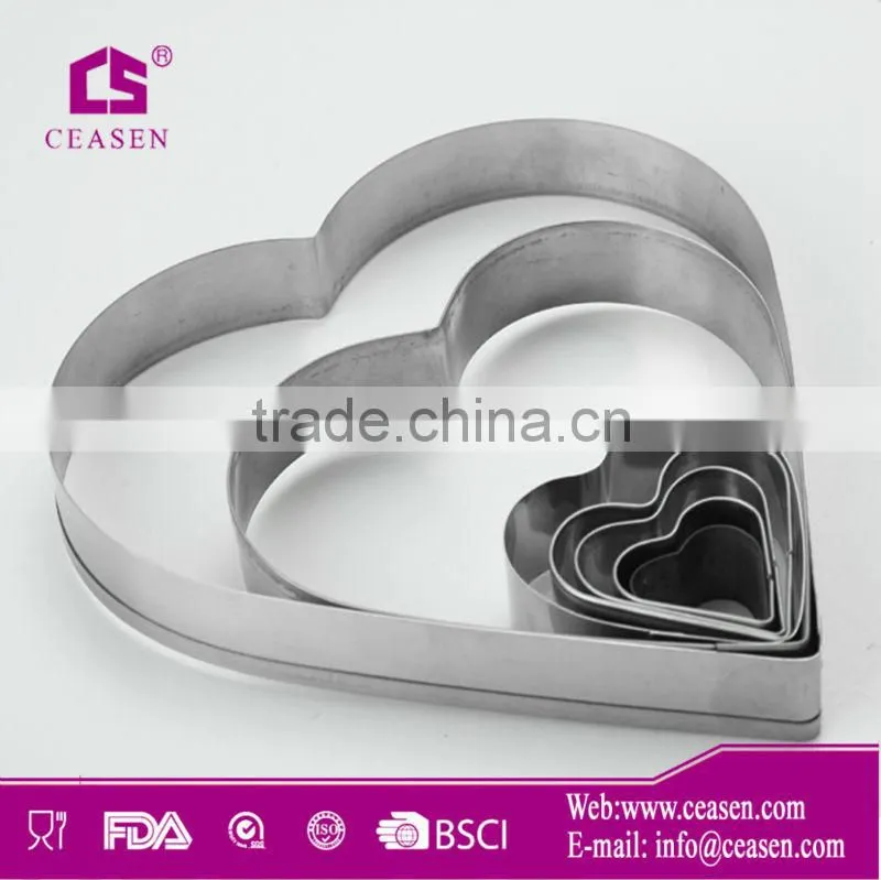 lovely Bear shape metal with nonstick painting cookie cutter/cake mould