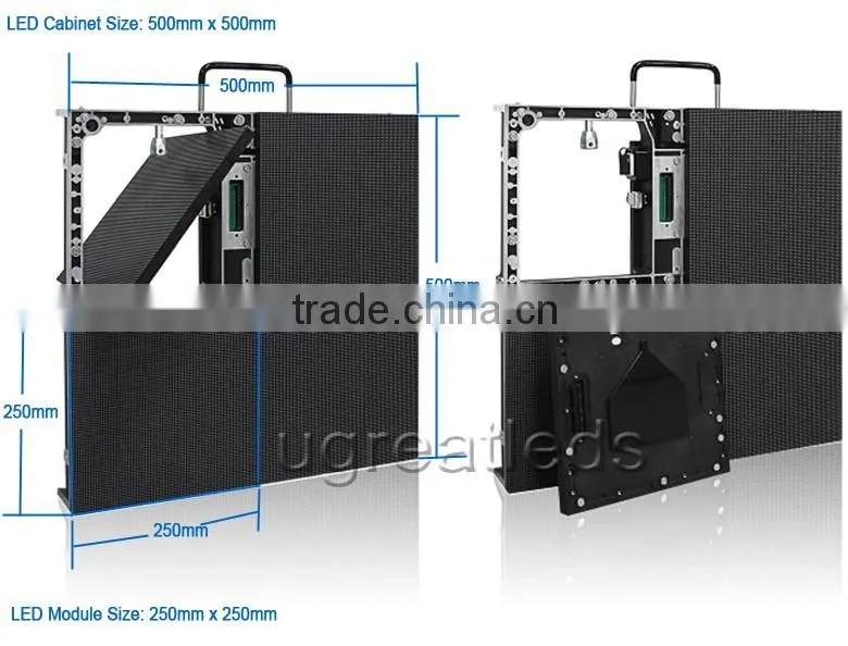 2016 Hot Sale Outdoor HD Rental LED Display