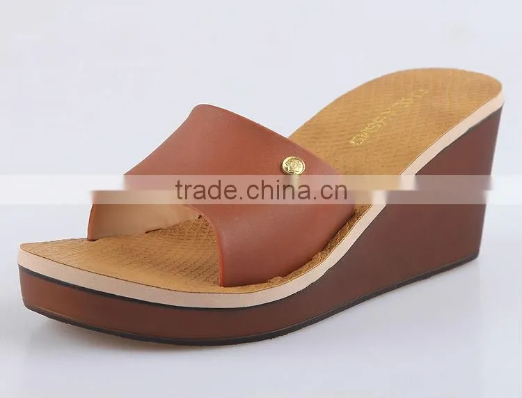 new products Ladies melissa Hot Sale Fashion Leisure Wedges Slippers Candy Jelly PVC Silppers shoes plastic women sandal shoes