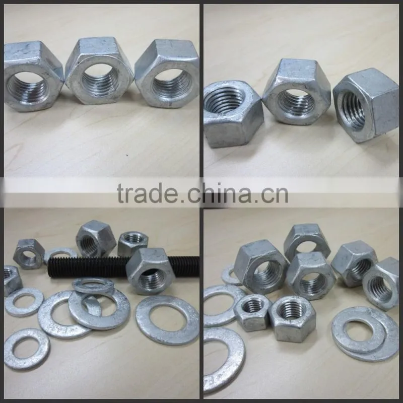 heavy hex nuts ASTM A194 2H 1"