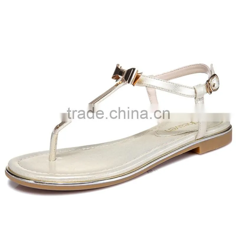 2016 New Arrival Fashion Summer Flat Shoes Woman Sandals Flip Flops Comfortable Beach Sandals Women Shoes