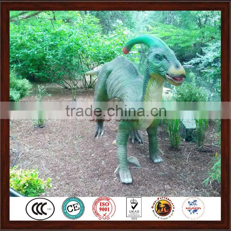 Life-Size Fiberglass Parasaurolophus