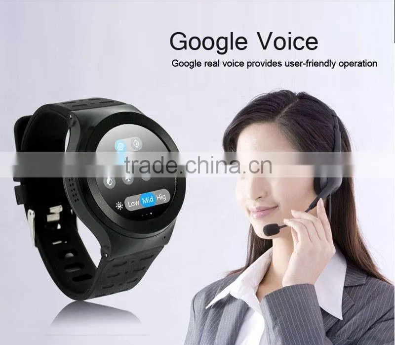 2016 New GSM 3G Quad Core Android 5.1 Smart Watch With 5.0 MP Camera GPS WiFi Bluetooth V4.0 Pedometer Heart Rate BB79
