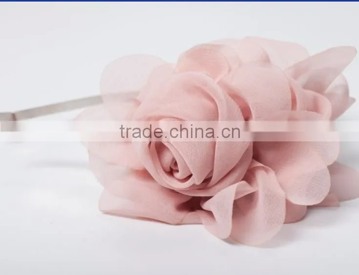 wholesale hair floral accessory fascinator plain for girls