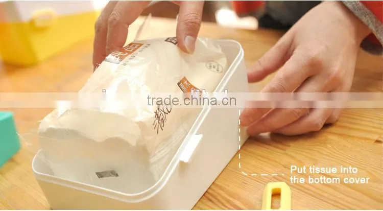 Newest design facial porcelain tissue box