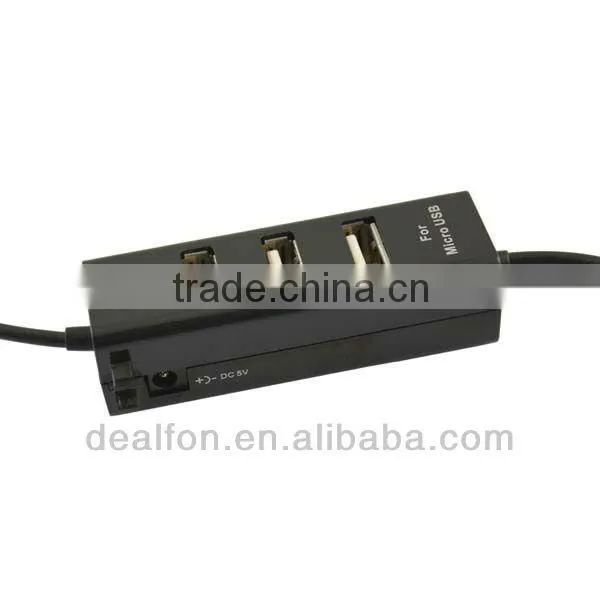 3 Ports USB 2.0 HUB for SAMSUNG Mobile Phone Charger
