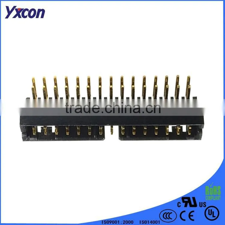 China factory price 2.0mm pitch Molex dual row excellent quality right angle box header