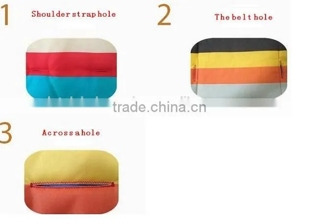 Breathable Rainbow Striped Color Baby Infant Children Stroller Cushion Car Seat