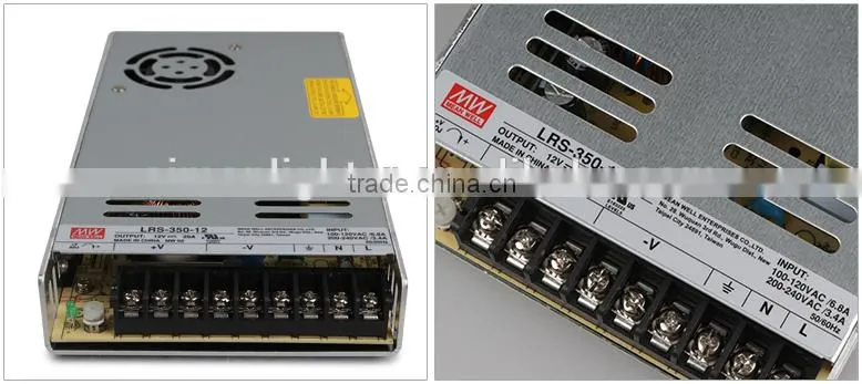 MeanWell 350W 12V 29A Switching Power Supply LRS-350-12 UL Approved Meanwell Power Supply