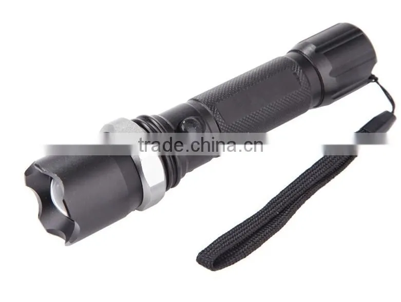 powerful rechargeable LED torch flashlight