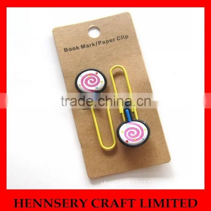 high quanlity soft rubber paper clips
