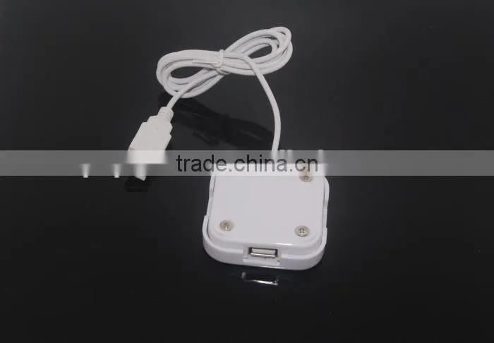 USB 2.0 high speed 3 port flat usb hub with webkey/weblink button
