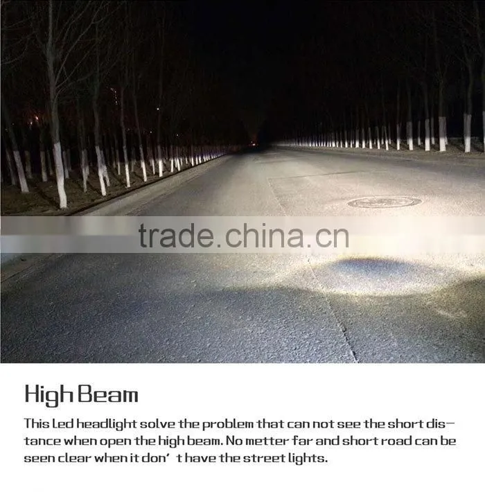 H1 H3 LED High Lumen LED Car Headlight H1 H3 H4 H7 H11 9005 9006 Auto lamp led