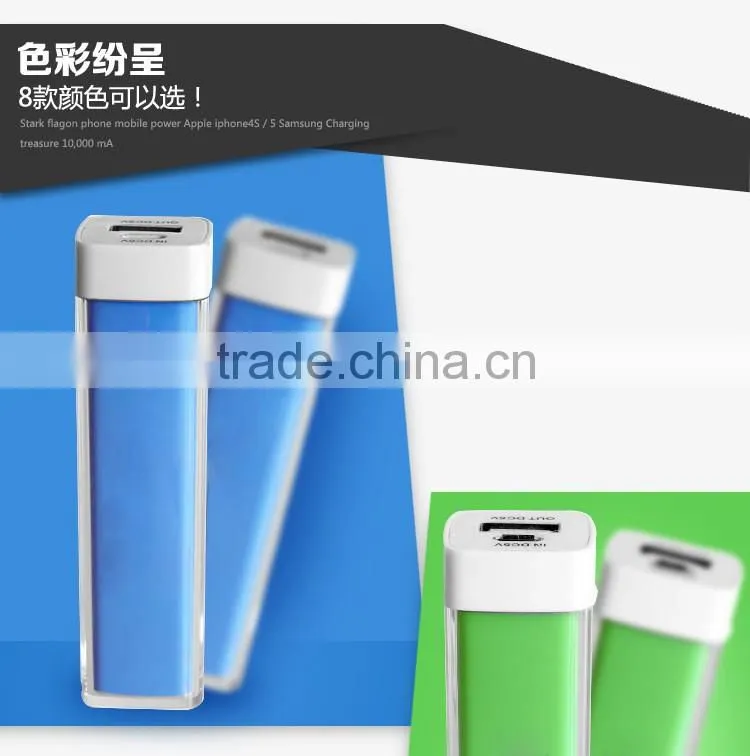 Promotional gift lip stick power bank,power bank 2600mah,Universal power bank
