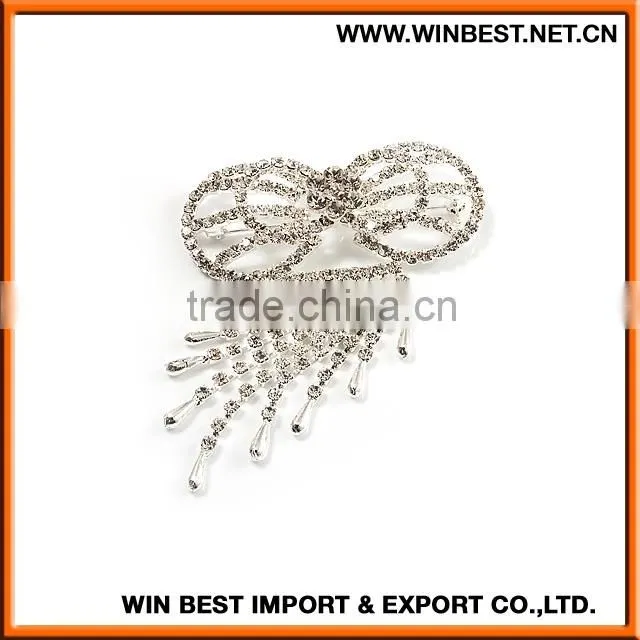 2015 New design rhinestone brooch wholesale, latest fashion brooch pin, brooch making supplies