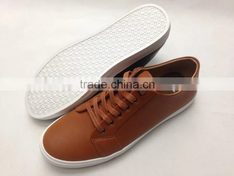 2016 fashionable factory hot sell comfortable pu sneakers men shoes made in china