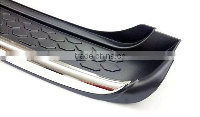 Exterior accessories bumper plate,MUX pedal car bumper guard foot plate accessories everest rear bumper plate For mu-x