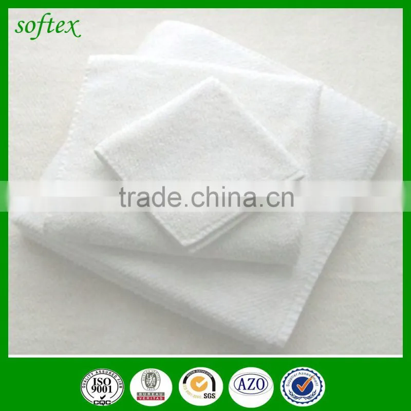80% polyester +20% polyamide cotton disposable towel for airline use