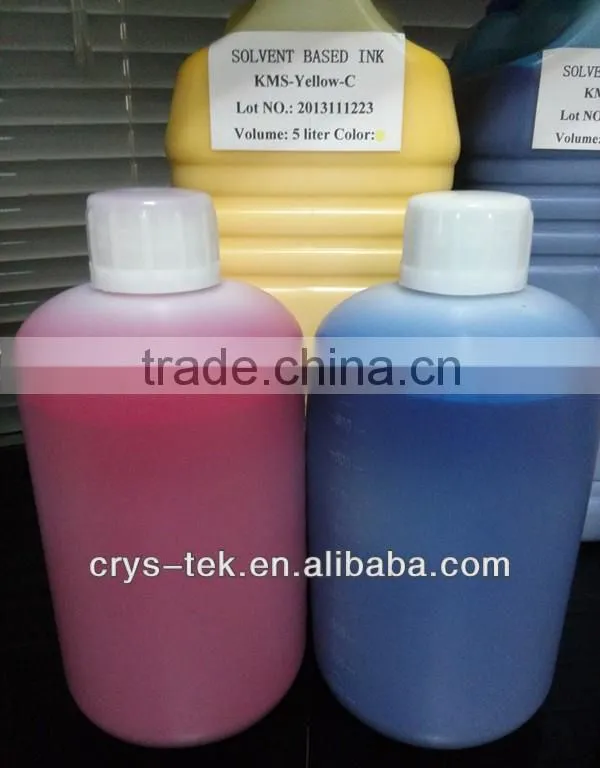 CRYSTEK Konica print head Allwin / TOYO solvent ink for large format solvent printer