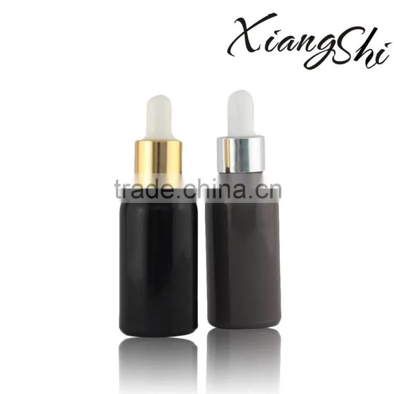 gold/silver dropper essential oil bottles