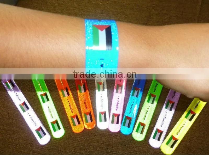 Door to door shipment Palestine silicone wrist band ----- DH 17024