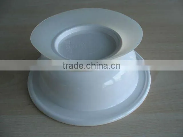 2015 children melamine set with anti slip rubber