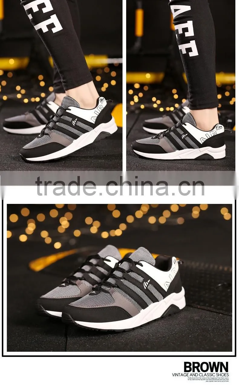 Wholesale in China #39-#44 Mesh Fabric sports running shoes for men