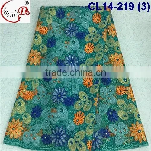CL14-219 Elegant embroidery french lace,tulle lace fabric african french net lace fabric