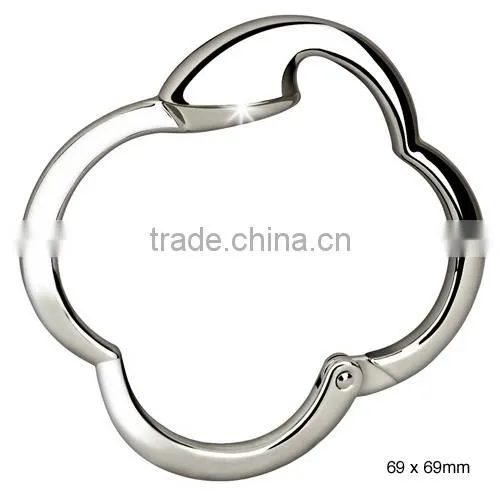 Promotional Custom Logo Zinc Fashion Bag Hanger
