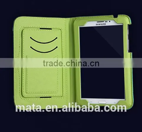 Hot Sell Creative Design Stand Leather Case For Samsung